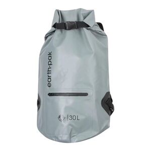 Earth pac Gray and Black Duffel Bag with Ample Space and Durability
